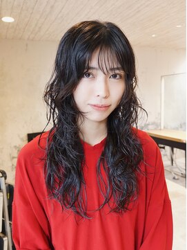 ボコカ(bococa) 【macana指名】レイヤーパーマ　ロングパーマ　ウルフ