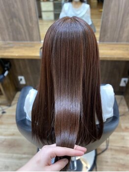 ミューズ 東所沢店(Muse)の写真/髪の芯から補修してくれるトリートメントで、毛先まで潤いたっぷりのうるつやヘアに☆カラーの色持ちもUP◎
