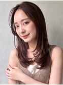 エアリーカールナチュラルカールうるツヤ前髪デジタルパーマ