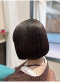 ショートボブ/グレージュブラウン/髪質改善[船橋/船橋駅]