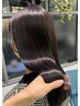 《大人気！絹髪艶ストレート》酸性ストレート+リペアティブ４stepTr　18000 