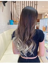 アース 検見川浜店(HAIR&MAKE EARTH)&nbsp;外国人風ロングスタイル