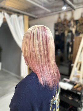 空 デザインカラー/ホワイト/ピンク