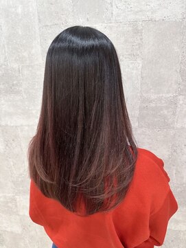 スキル 水戸(SKILL) グラデーションカラー/ニュアンスカラー/オレンジブラウン