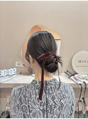ナチュラルアップヘア