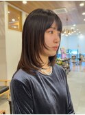 ワンカールレイヤー＊ミディアムレイヤー＊顔周りレイヤー＊銀座