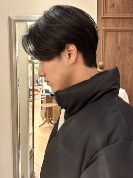 ビュートリアム265(BEAUTRIUM 265) メンズヘア 刈り上げないセンターパート 銀座 有楽町