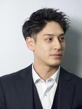 ヒロ銀座 バーバーショップ 札幌本店(HIRO GINZA BARBER SHOP) 好印象！ビジネスアップバングショート