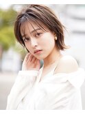 本厚木☆小顔ヘアカットくびれボブ☆シースルーバング髪質改善☆