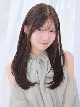 レイリー 原宿 表参道(Rayreee) (K)小顔見えバング×大人かわいいロングレイヤー