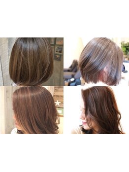 白髪をコンプレックスにしない！活かして楽しむおしゃれ染めのような仕上がりで悩みを解決◎