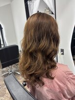 ロア 熊本(LOA)&nbsp;コテ巻き風パーマ　緩め高め