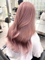 サンクプロジェクト(cinq PROJECT)&nbsp;原宿韓国顔まわりピンクベージュミルクティーピンク