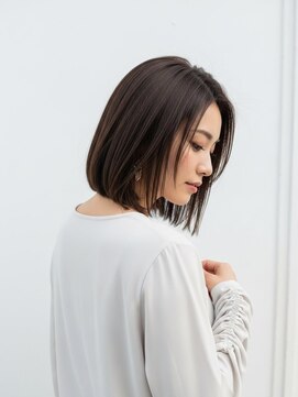 アントワープトーキョー(antwerp TOKYO) 内巻きボブ30代40代50代髪質改善酸性ストレート透明感カラー