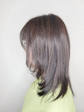 松本平太郎美容室 吉祥寺パートファイブ(PART5) 10代20代30代40代×セミディレイヤー×ハイライト