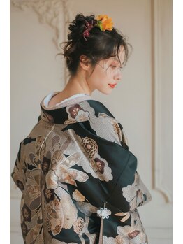 イット(It)の写真/【早朝営業あり】ヘアセット/メイク/着付け2026年成人式,卒業式ご予約受付中◎お気軽にお問い合わせ下さい*