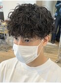 札幌大通ツイストスパイラルパーマツイスパ波巻きパーマ強め◆
