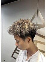 ライズ 渋谷店(RISE)&nbsp;【今流行りのスパイキーショート】ツイストパーマ/メンズヘア