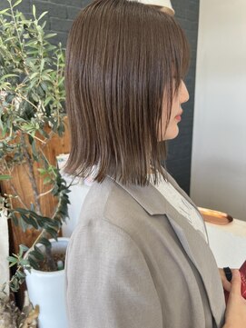 ニド(2do) ブリーチなしで作るベージュカラー