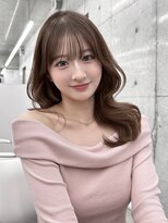 フォンズ(FONS)&nbsp;上品韓国ヘアラベンダーグレージュ