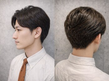 テラ(terra)の写真/クセや広がりを自然に整える。ナチュラルに仕上がるメンズ縮毛矯正が得意なサロン。