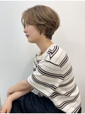 ◆【春夏】大人くびれショート×ブリーチベージュ【新小岩】