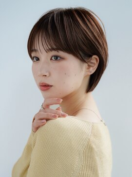 エインアンリー 表参道(AIN.ANLY.) 前髪あり大人耳掛けショート30代40代【AIN.表参道】川原大地