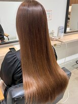 カシータヘアー(Casita hair)&nbsp;艶髪ストレート/ブラウン/ロング/髪質改善