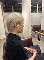 アンプリュス リアン(1+ Unplus lien)&nbsp;メンズカットブロンドカラー[ブリーチダブルカラー]/亀戸