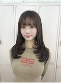 韓国顔周り/ハイレイヤーカット/ワンホンレイヤー/立川