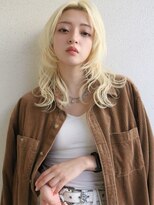 ブゾン(buZon)&nbsp;【buZonブゾン】ホワイトブロンド×ロングレイヤー