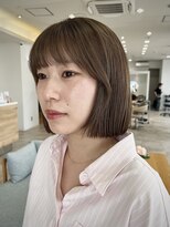 ヘアワン(HAIR One) ボブ×透明感オリーブベージュ