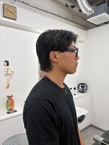 バーバーカリミチ(Barber karimichi)&nbsp;ウルフセンターパート