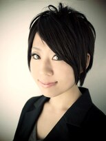 スラッシュ(SLASH) 【SLASH】バングでみせる大人ショート