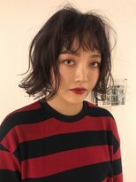 ジーナ(XENA)&nbsp;ラベンダー切りっぱなしBOB