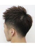 メンズカット ショート 2ブロック