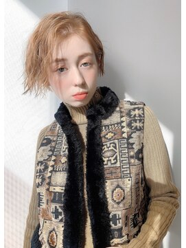 セラ バイ ユーレルム(SerA by U-REALM) かきあげショートボブ　担当 森　アッシュブラウン