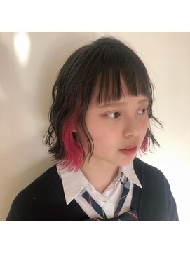 ネオヘアー 曳舟店(NEO Hair) インナーカラー/ピンクカラー/デザインカラー/髪質改善/曳舟