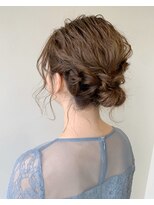 ルクス(Lx)&nbsp;結婚式お呼ばれ☆大人かわいい王道シニヨン