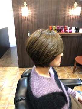 ヘアアンドスパ バースデイ(Private Salon HAIR&Spa BiRTHDAY) ひし形ボブ