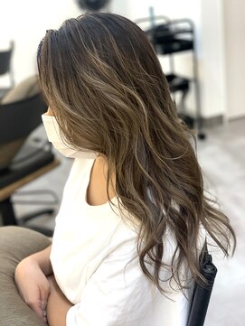 フェーディン(fa/din) ハイライトバレイヤージュベージュ