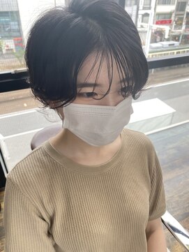 ガルボ ヘアー(garbo hair) #ガルボヘアー #ハンサムショート #ハンサムパーマ #2way