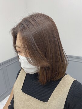 アルーシェ 秋葉原店(Alushe) 韓国風くびれ前髪×センター分け