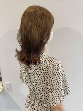 シロ 延岡店(SIRO) 【韓国女子ミディアム外ハネ】延岡シロ美容室ヘッドスパ