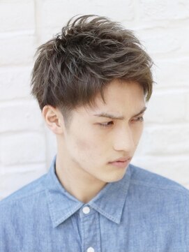 メンズヘアトーキョー(MEN'S HAIR TOKYO) サイドパート/ツーブロック/ブラウン
