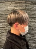 ローフェード重めマッシュ