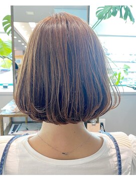 アトリエ タキ(atelier.taki) 大人のミニボブ/オレンジカラー/垂水