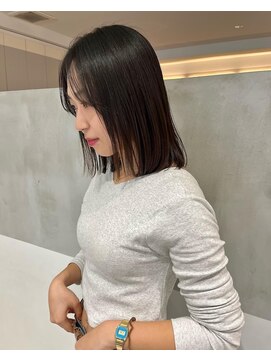 ガリカ 横浜(Gallica) 結べるボブ 黒髪 ロングボブ/ロブ