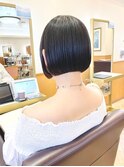 【ALBAさわ】首周りスッキリボブ