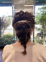 ネバーランド 平成店(NEVER LAND)&nbsp;プチ編みおろしヘア